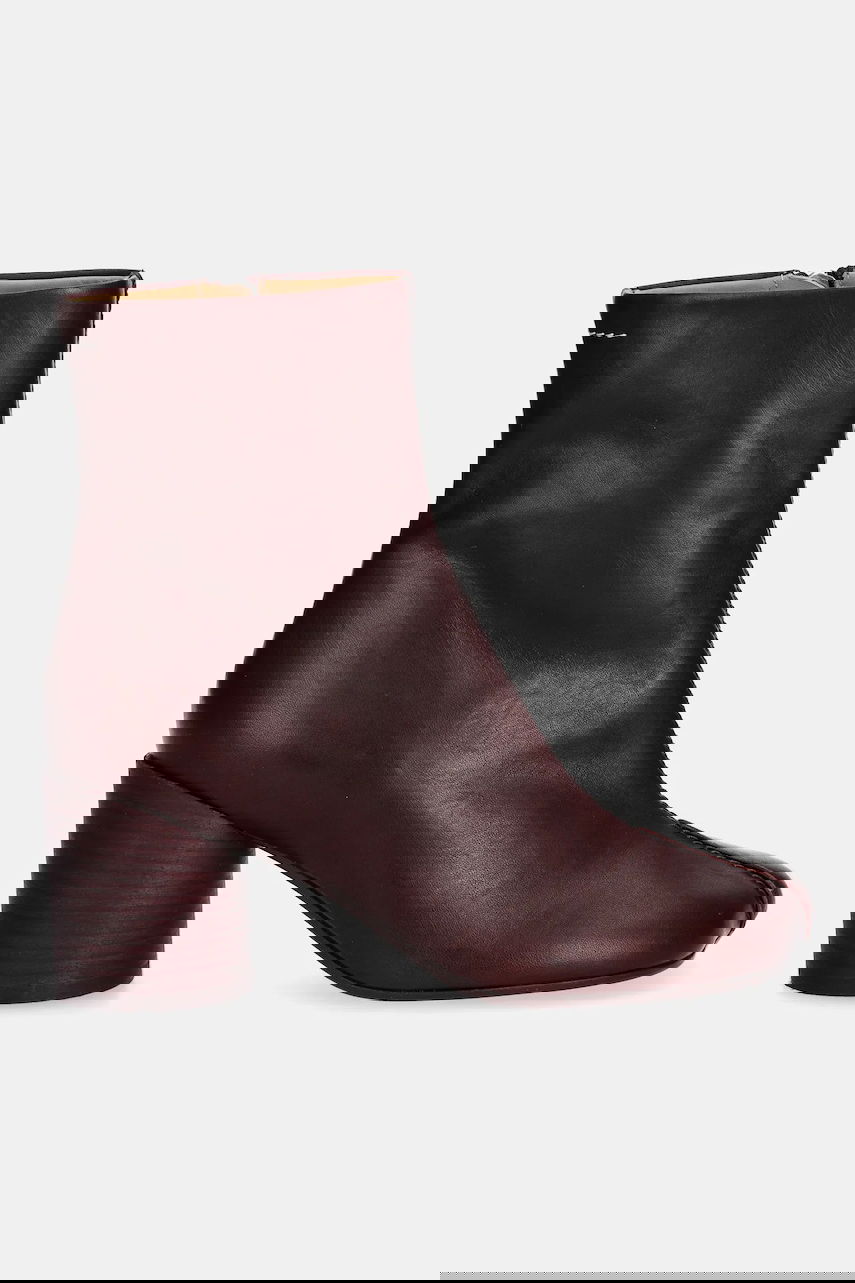 Tenisky a topánky Maison Margiela MM6 Maison Margiela Heeled Ankle Boots Vínová | S59WU0260.P5000.T2353, 1