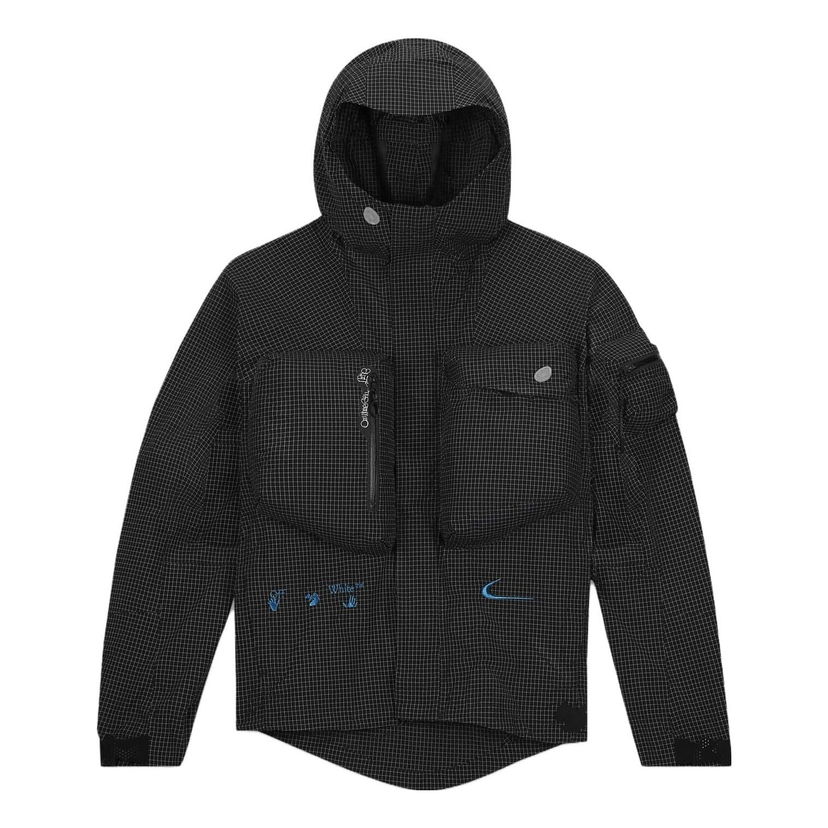 Parka Nike Off-White Hooded Jacket Čierna | DN1750-010