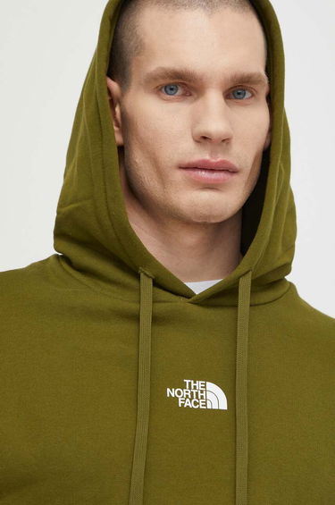 Mikina The North Face Printed Hoodie Zelené | NF0A87DBPIB1, 3