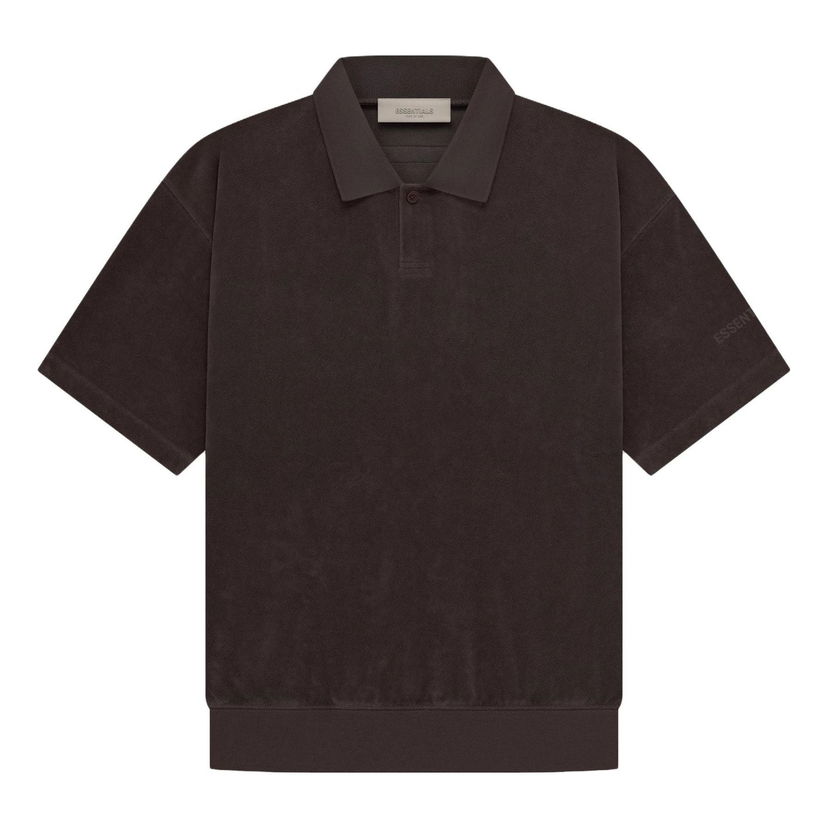 Polo tričko Fear of God Essentials Terry Polo Shirt Hnedá | FOG-SS23-341