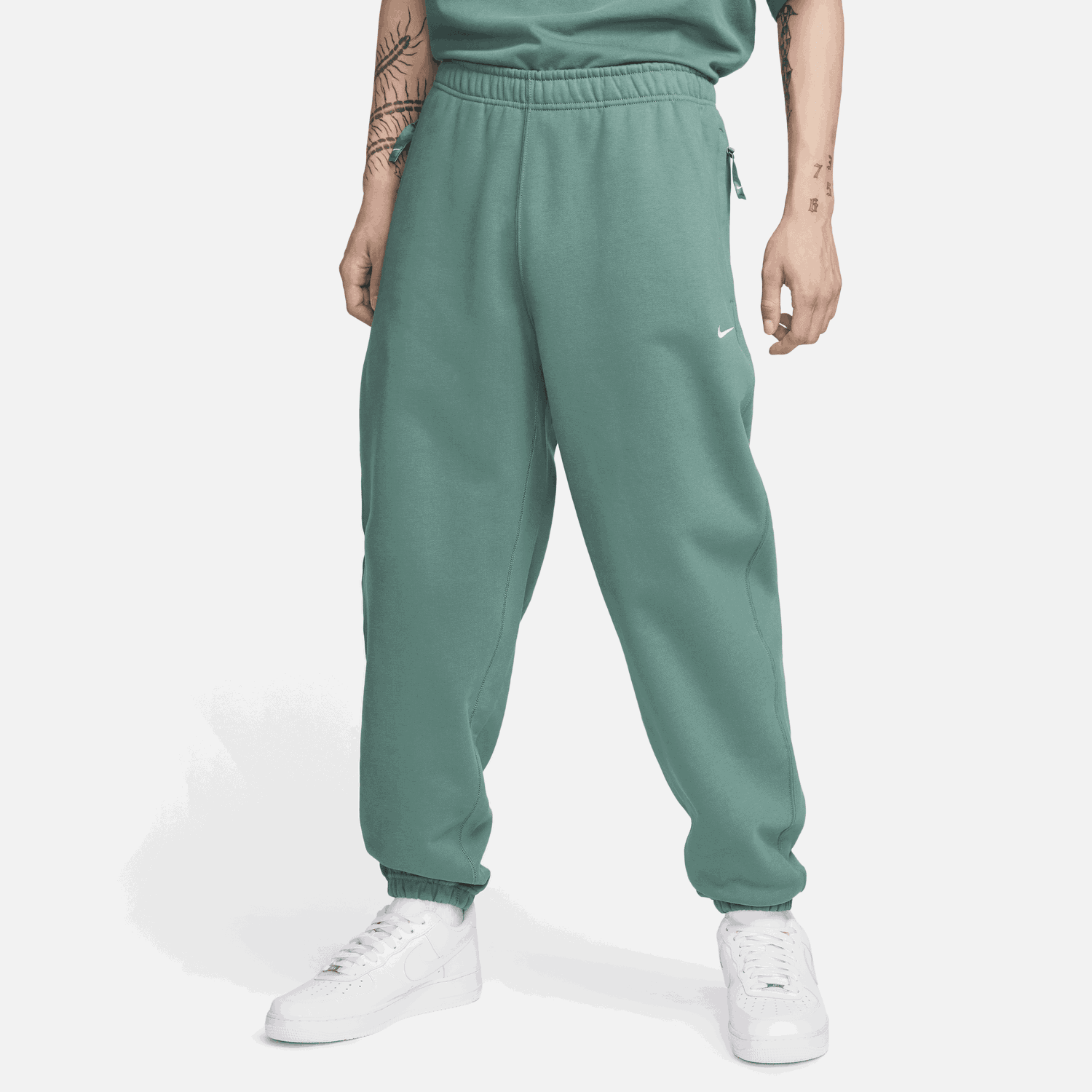 Tepláky Nike Solo Swoosh Zelené | DX1364-361, 0