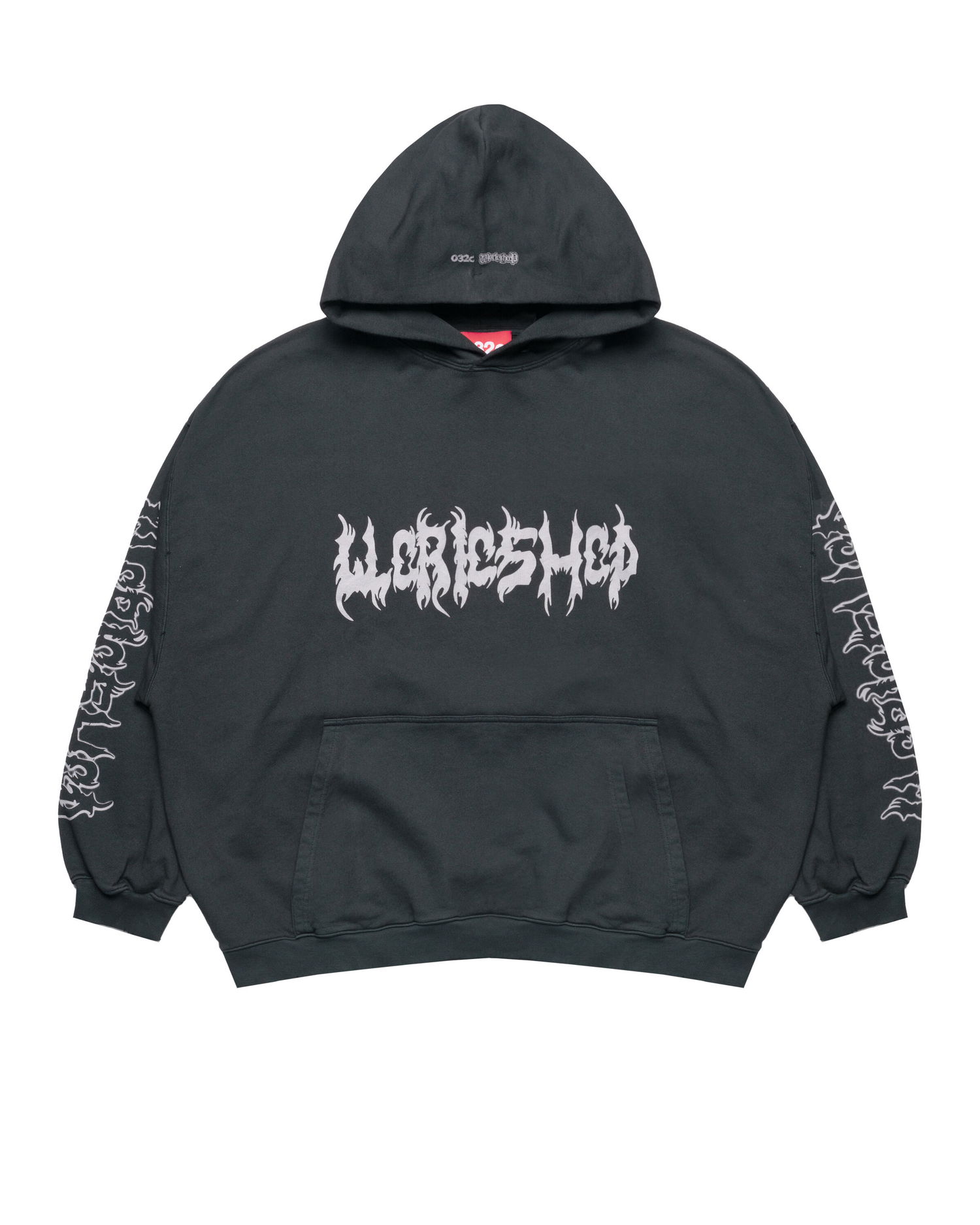 Mikina 032C Oversized Hoodie "Faithless" Čierna | S25-URC-0631-050, 0