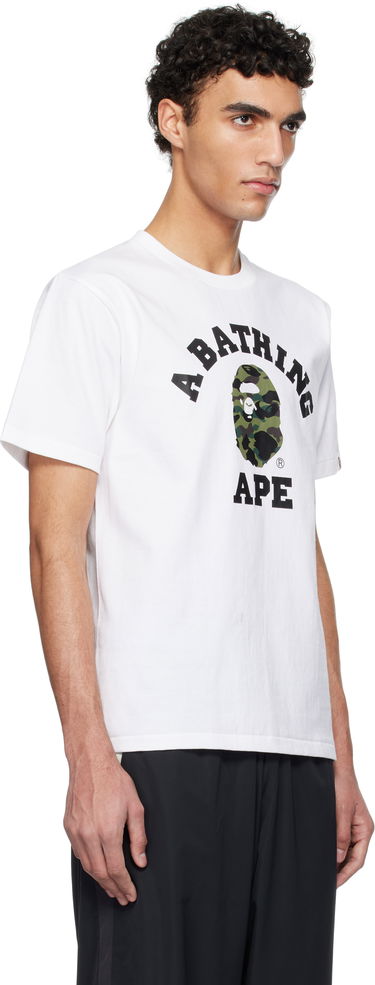 Tričko BAPE A Bathing Ape College T-Shirt Šedá | 001TEK801010M, 4