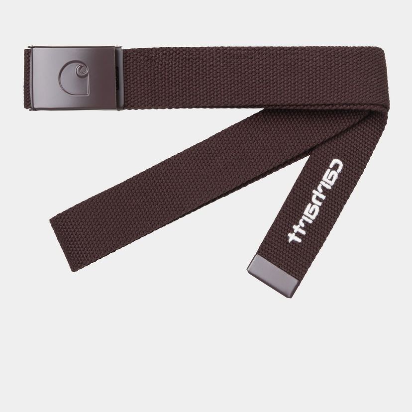 Opasok Carhartt WIP Carhartt WIP C-Logo Webbing Belt Hnedá | I035415_1
