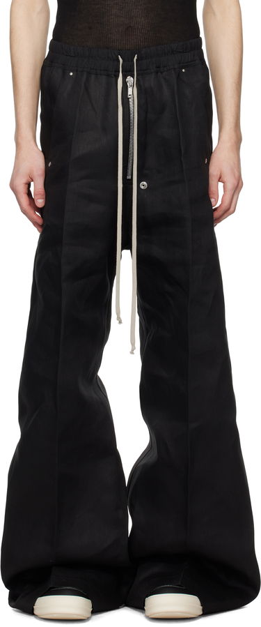 Nohavice Rick Owens Rick Owens Hollywood Bela Wide Leg Trousers Čierna | RU01E5366 TWL, 0
