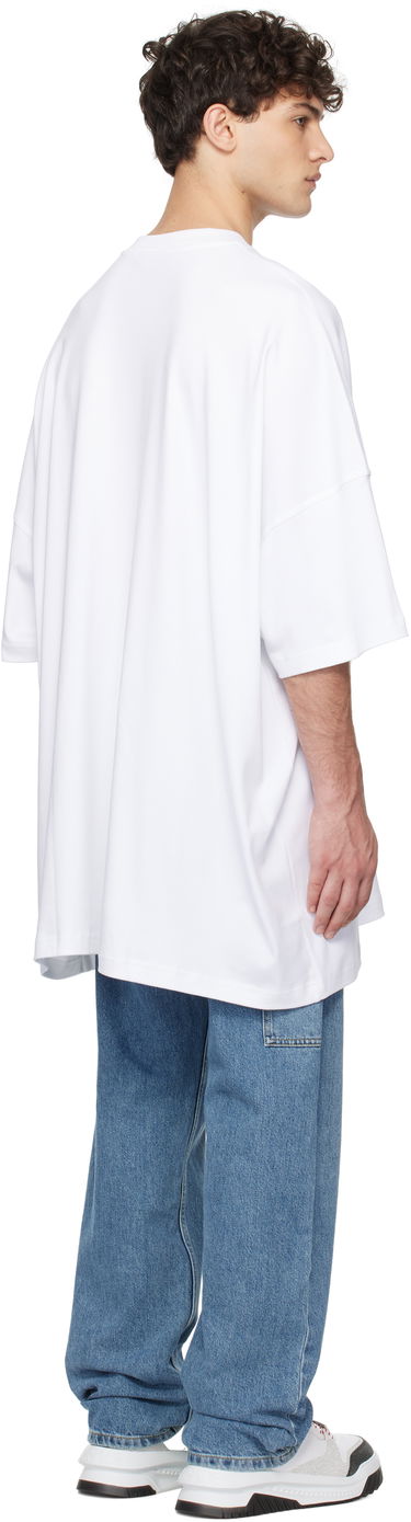 Tričko Moschino Moschino Oversized Maxi Teddy Bear T-Shirt Biela | 251ZZV071202441001, 2