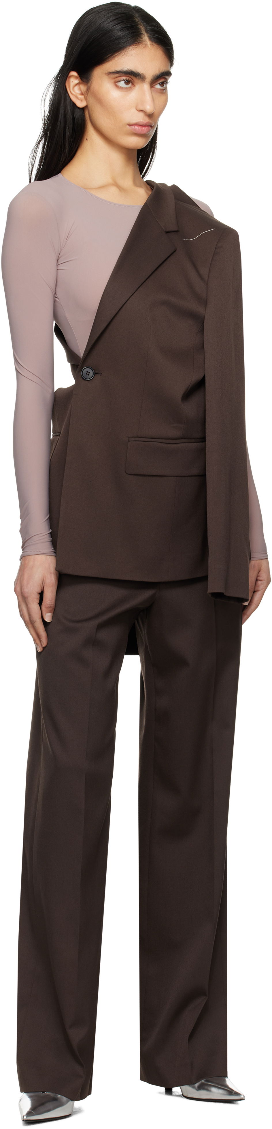 MM6 Maison Margiela Twist Suit Blazer