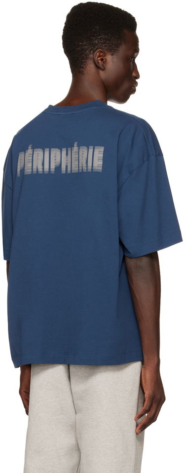 Tričko Études Études Spirit Peripherie T-Shirt Modrá | E23MM137A01043, 2