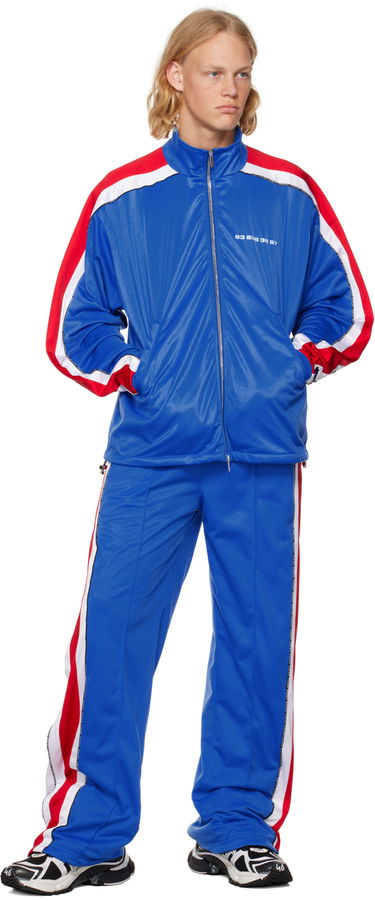 Súprava VETEMENTS VTMNTS Stripe Track Jacket Modrá | VL14AT100N, 3