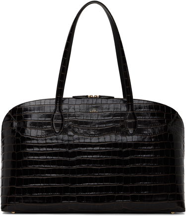 Tote bag TOTEME Totême Croco-Embossed Day Tote Čierna | 252-WAL0082-LE0076, 0