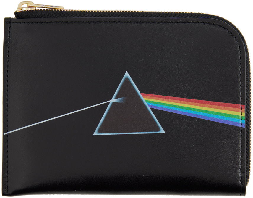Peňaženka UNDERCOVER UNDERCOVER Pink Floyd Leather Zip Wallet Čierna | UC1C4C01-1, 0