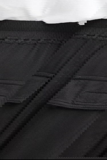 Tepláky Rick Owens Rick Owens DRKSHDW Classic Cargo Drawstring Cotton Sweatpants Čierna | DU02E7370.RIG, 3