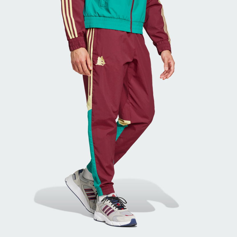 Tepláky adidas Performance AS Roma Seasonal Track Pants Vínová | IT3864