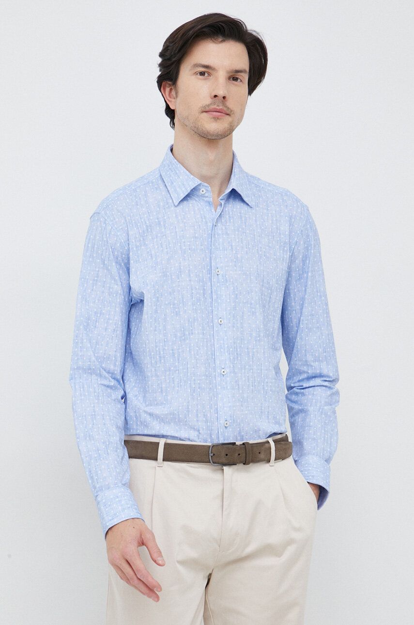 Košeľa BOSS Shirt Modrá | 50490400, 0