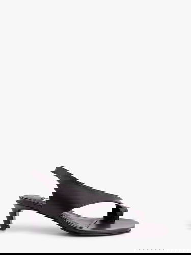 Tenisky a topánky TOTEME Leather Slingback Toe-Ring Sandals by Toteme Hnedá | 252WAS0201LE0131273, 0