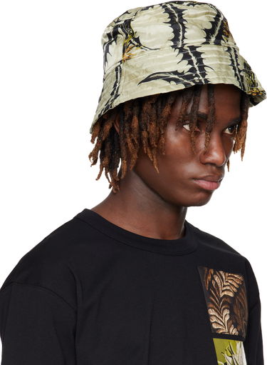Klobúk Dries Van Noten Dries Van Noten Printed Bucket Hat Zelené | 251-029501-1001, 1
