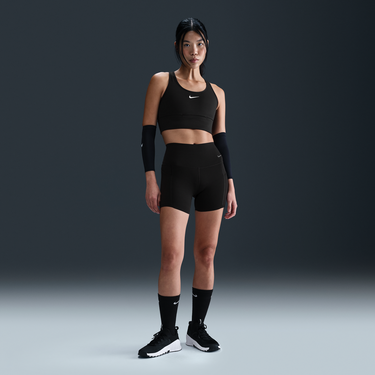 Podprsenka Nike Swoosh Pocket Mid-Support Padded Sports Bra Čierna | HF5360-010, 2