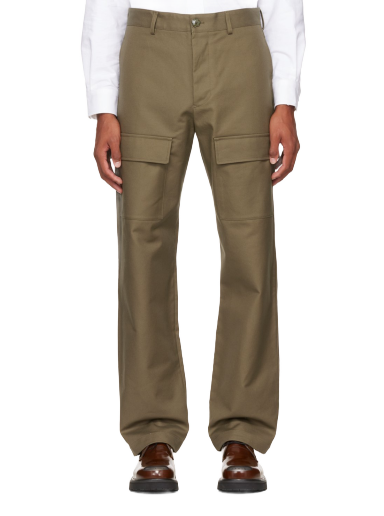 Cargo nohavice Kenzo Paris Drawstring Hnedá | FC65PA2419RB