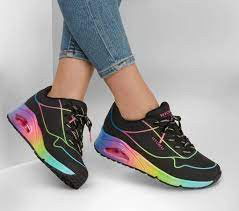 Tenisky a topánky Skechers Uno Čierna | 155148-BKMT, 1