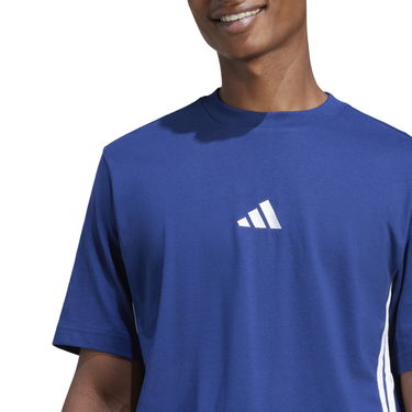 Tričko adidas Performance 3S SJ T-Shirt Modrá | JE6399, 4