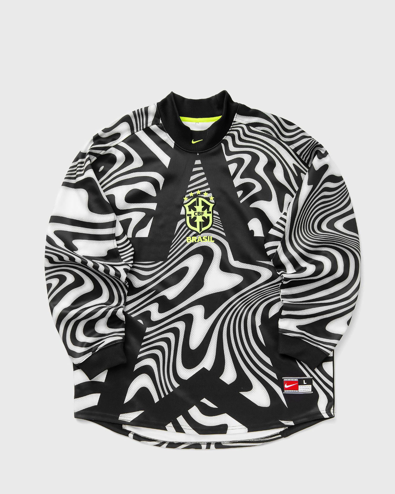 Dres Nike CBF Brasil AU Wavy Pattern Long-Sleeve Goalkeeper Shirt Rôznofarebný | IO0795-010, 0