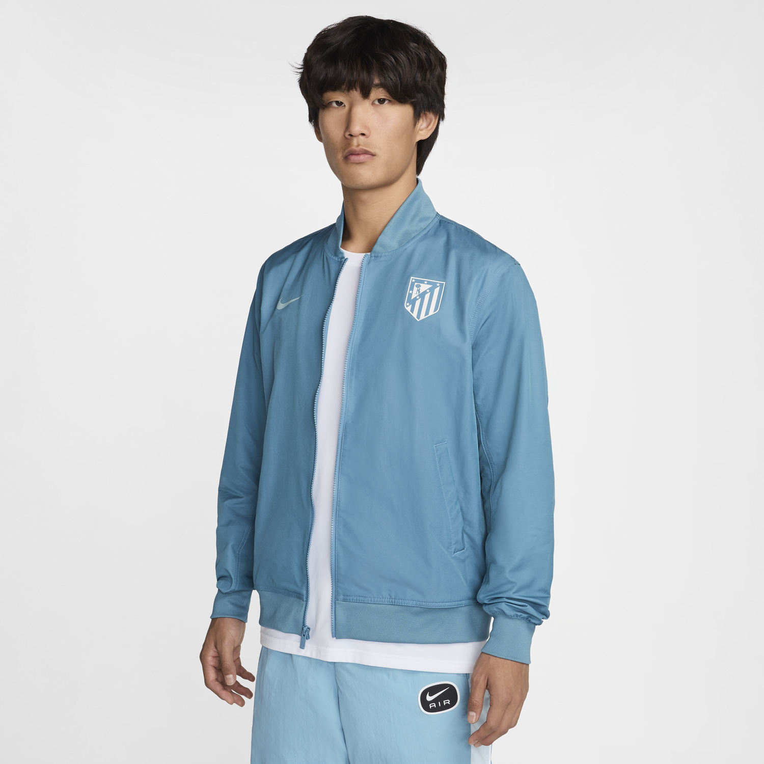 Bomber bunda Nike Atlético Madrid Sport Essentials Tyrkysová | FQ3151-454, 0
