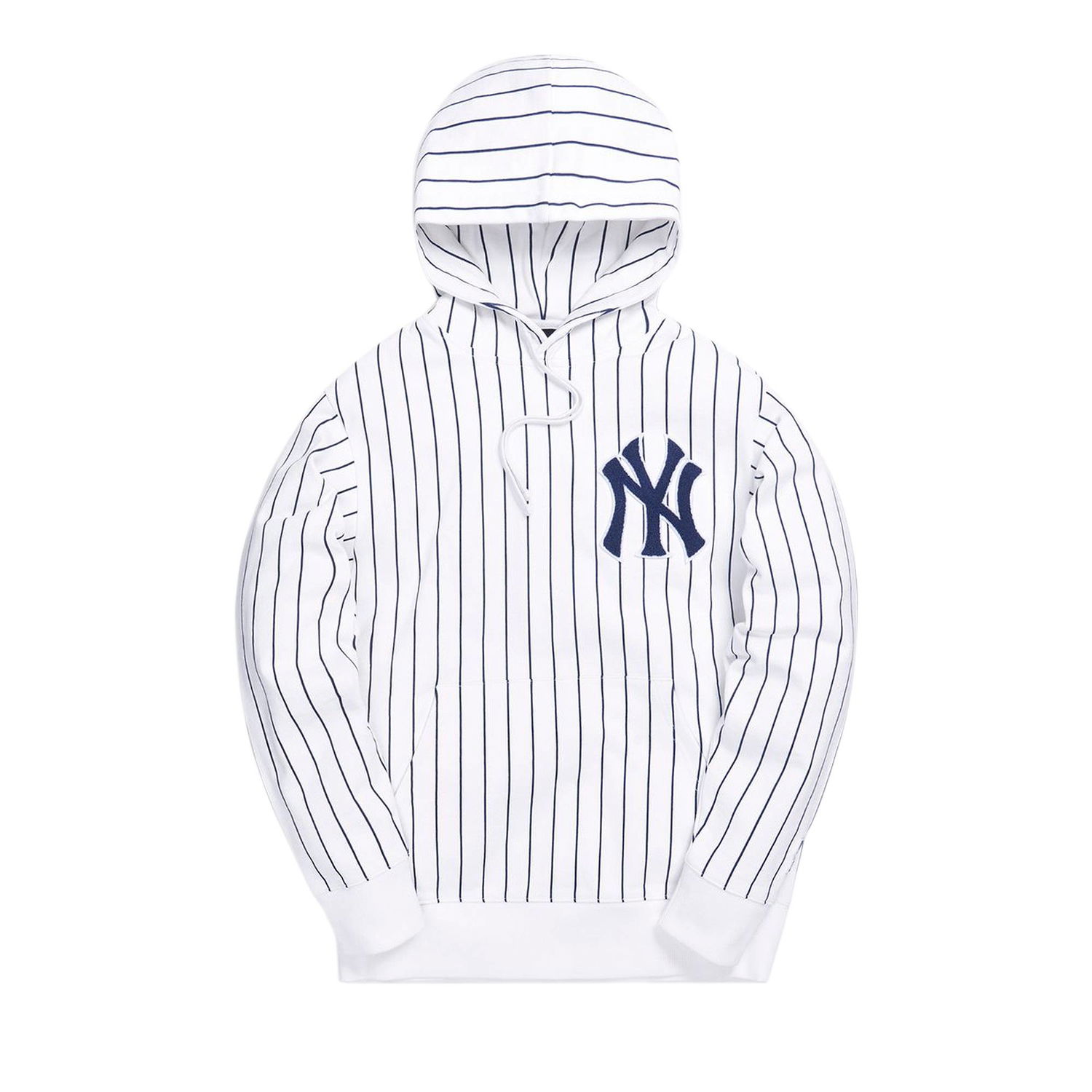 Mikina KITH For Major League Baseball New York Yankees Striped Hoodie Biela | KH2447 101, 1