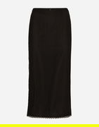 Calf-length Pencil Skirt