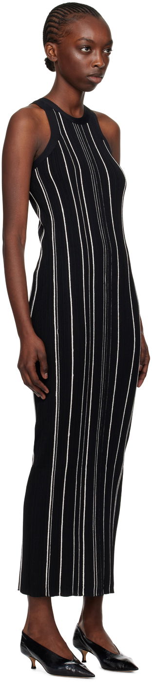 Šaty TOTEME TOTEME Braid Rib Tank Midi Dress Čierna | 242-WRD2305-YA0044, 1