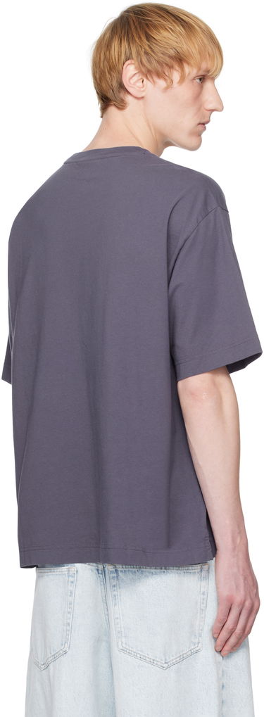 Tričko MAISON KITSUNÉ Maison Kitsuné Chillax Fox Oversize T-Shirt Fialová | OM00108KJ0008, 2