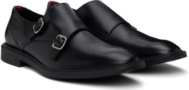 Starostlivosť o obuv BOSS Hugo Double Monk Strap Shoes Čierna | 50536180, 3