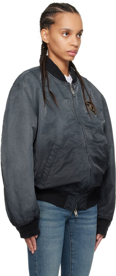 Bomber bunda Diesel J-Kepes Bomber Jacket Šedá | A12087 0QHAR, 1