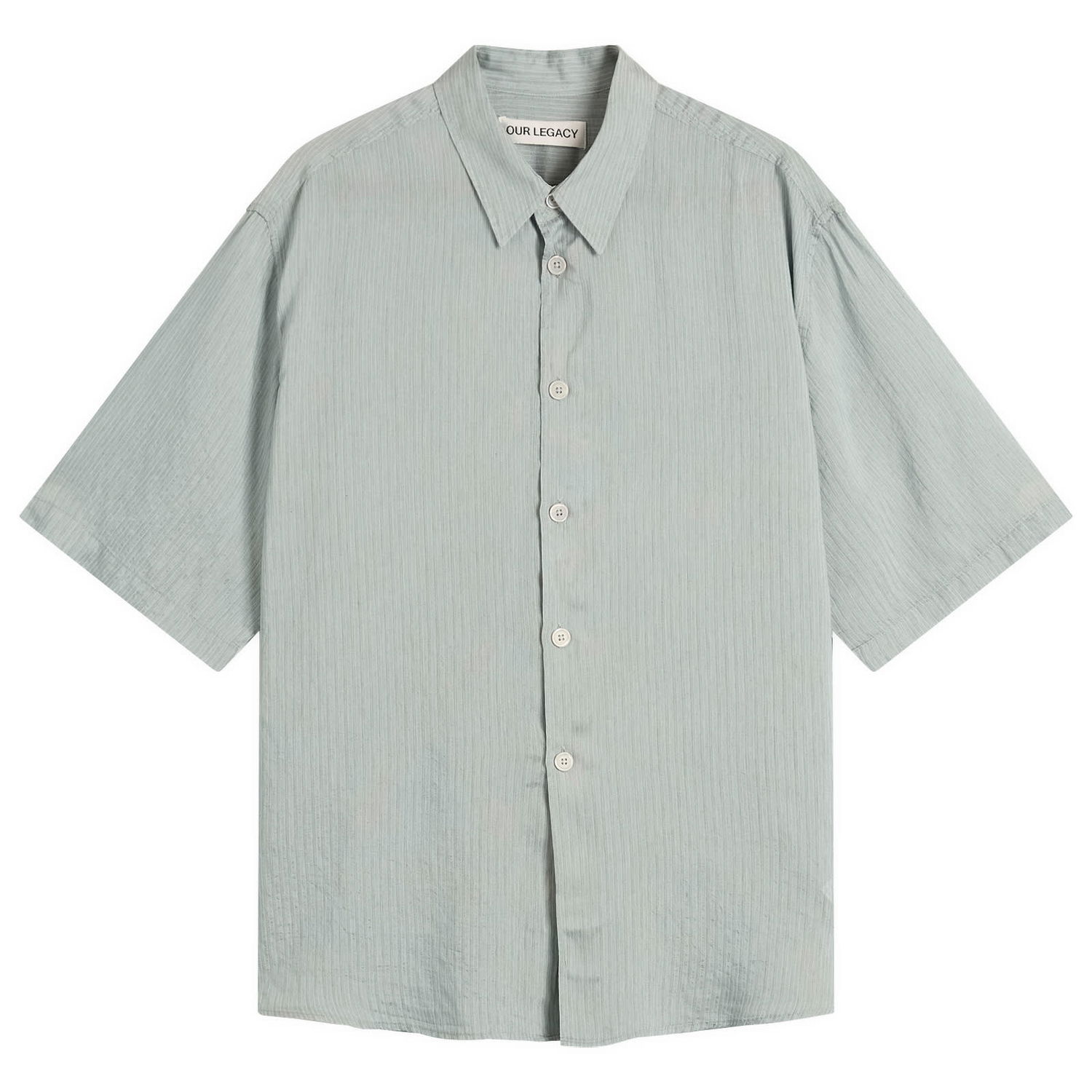 Košeľa OUR LEGACY Our Legacy Beyond Short Sleeve Shirt Šedá | M2252BG, 1