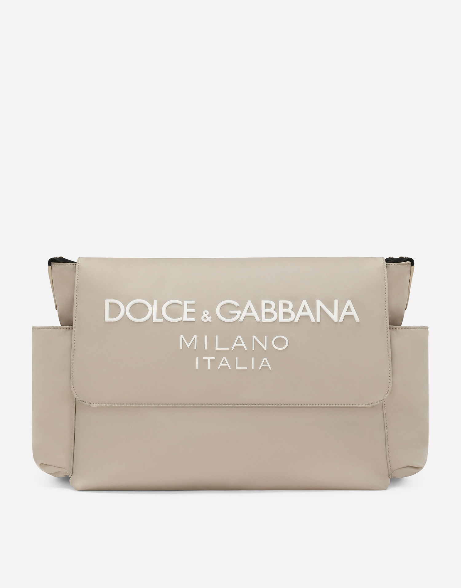 Taška cez rameno Dolce & Gabbana Nylon Changing Mat Bag Béžová | EB0240AG1828B183, 0