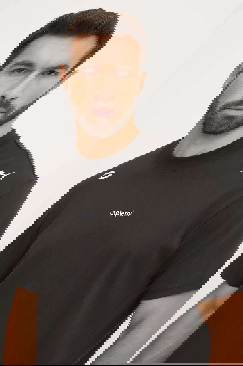 Tričko Coperni Coperni x Puma Cotton Crew Neck T-Shirt Čierna | 628305, 1