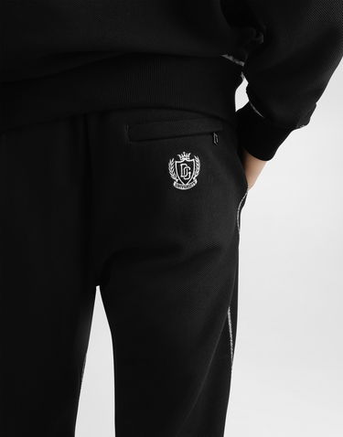 Tepláky Dolce & Gabbana Dolce & Gabbana Techno Fleece Joggers Čierna | GVS2HZFUS37N0000, 2