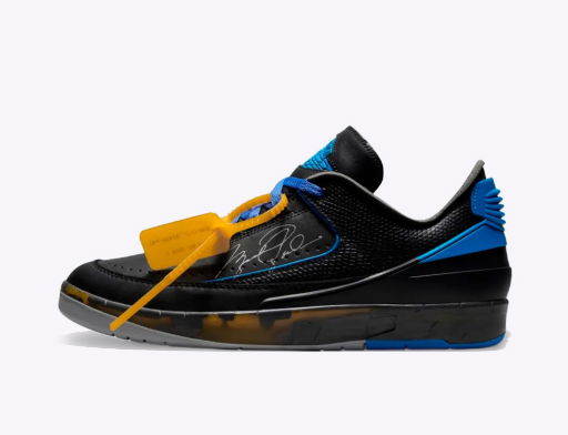 Tenisky a topánky Jordan Off-White x Air Jordan 2 Retro Low SP "Black Royal" Čierna | DJ4375-004