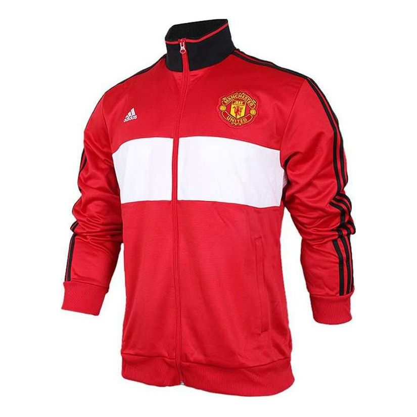 Súprava adidas Originals Manchester United 3-Stripe Track Jacket Červená | BQ2232