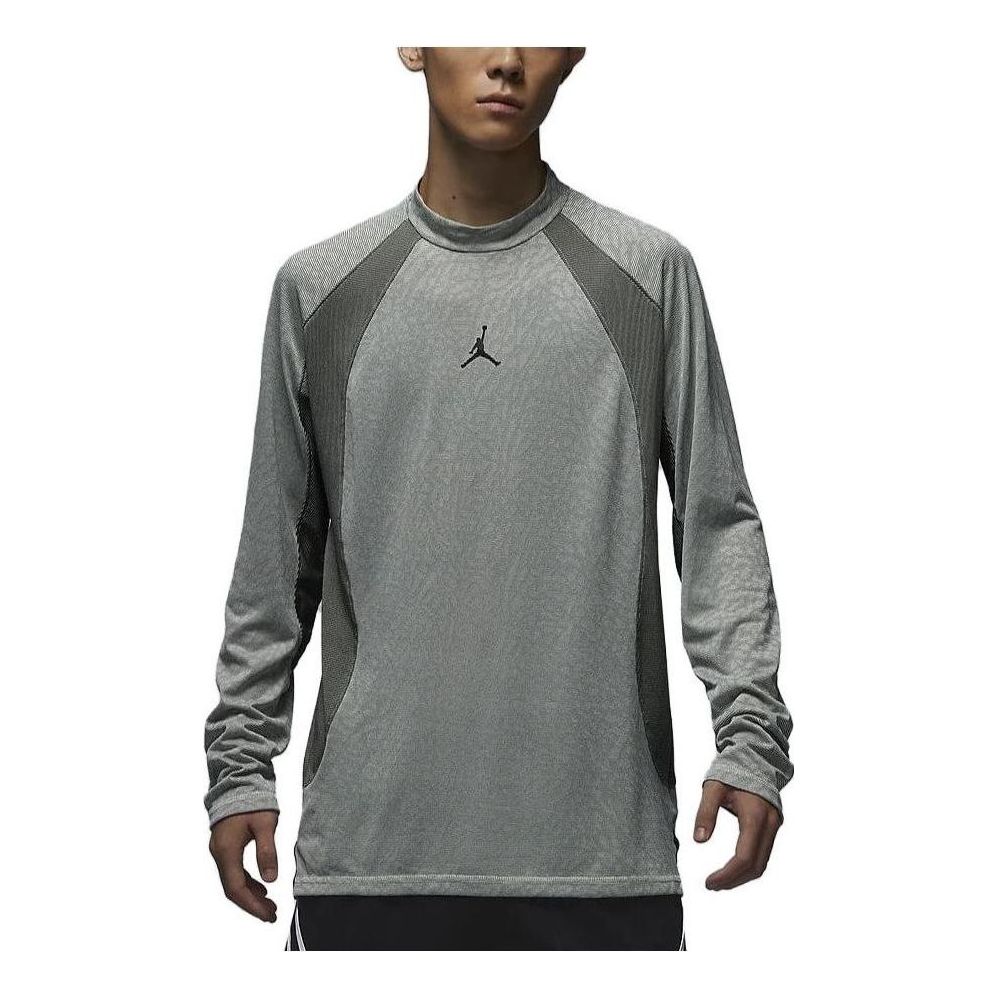 Tričko Jordan Sport Dri-FIT ADV Long-Sleeve Top Šedá | FD8124-020, 0