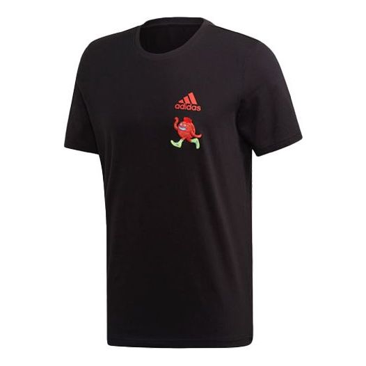 Tričko adidas Originals Embroidery Graphic Tee Čierna | FP8459