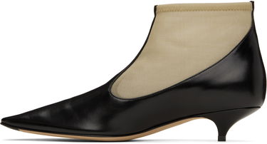 Oblečenie The Row The Row Mesh Kitten Heel Ankle Boots Čierna | F1581-SL1W20, 2