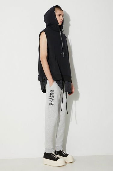 Tepláky Alpha Industries Sweatpants With Print Šedá | 116368.17, 1