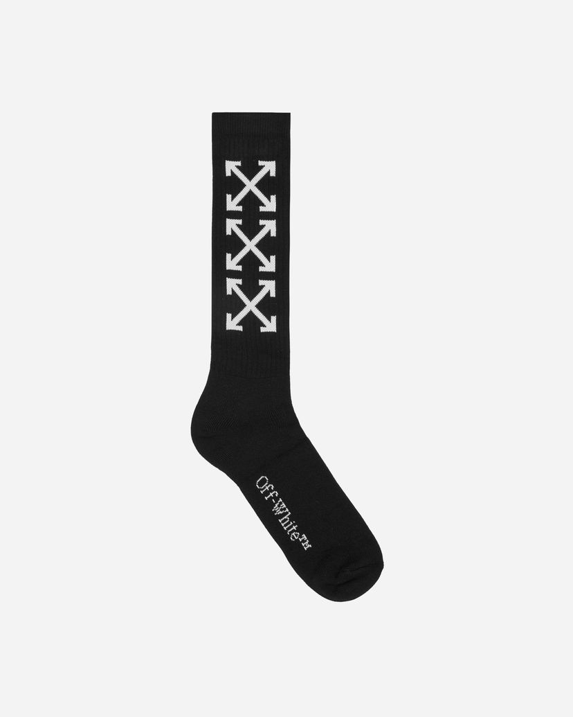 Ponožky Off-White Arrow Bookish Socks Black Čierna | OMRA075C99KNI001 1001
