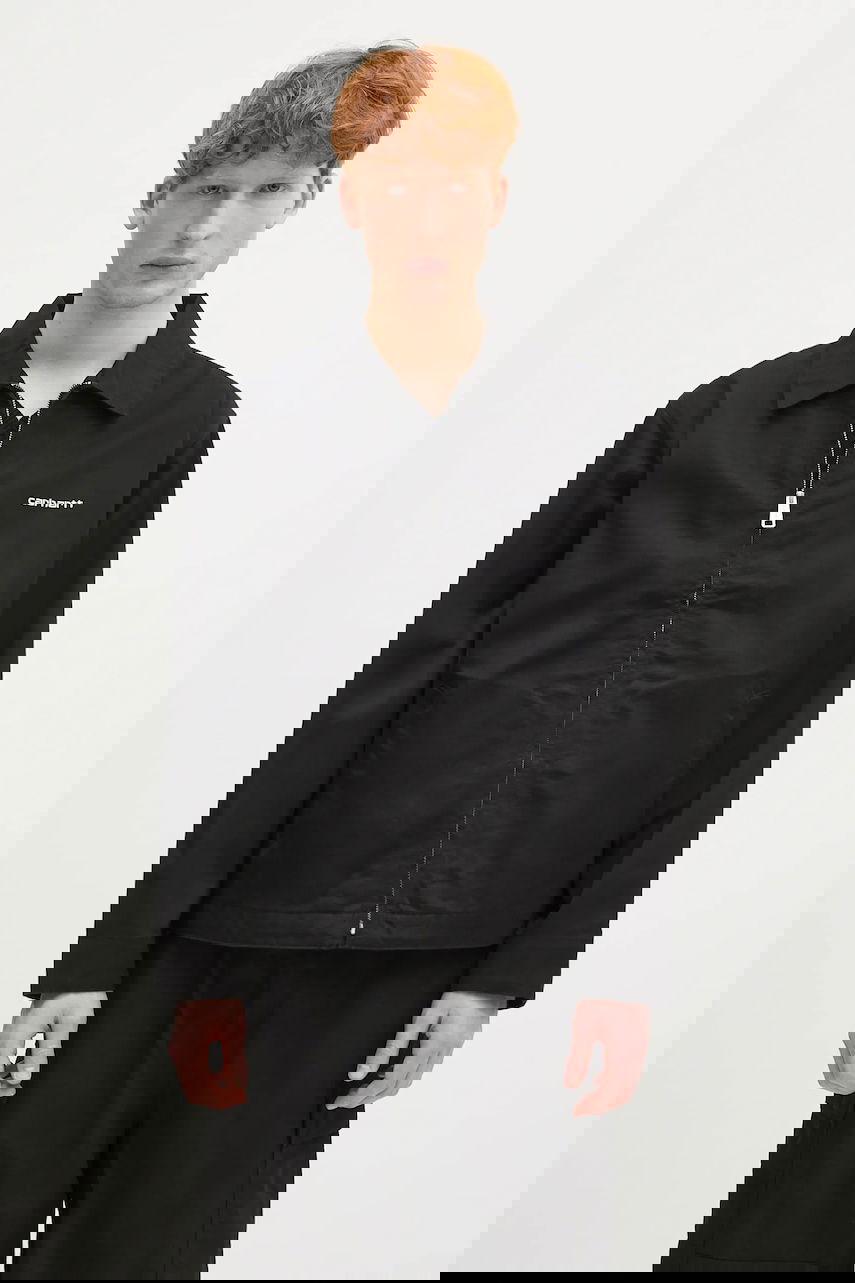 Bunda Carhartt WIP Module Script Transitional Jacket Čierna | I032977.0D202, 0