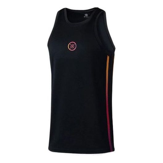 Tielko Li-Ning Way Of Wade Logo Quick-Drying Basketball Tank Čierna | AAYT013-1