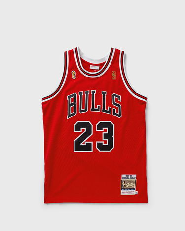 Dres Mitchell & Ness NBA Chicago Bulls 1996 Michael Jordan #23 Hardwood Classics Authentic Jersey Červená | JY9792-CBUUNRD, 0