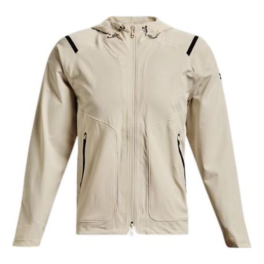 Vetrovka Under Armour Unstoppable Lightweight Hooded Jacket Béžová | 1370494-279