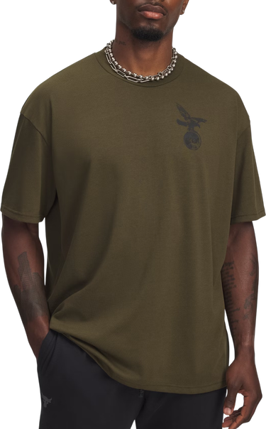Tričko Under Armour Project Rock Graphic T-Shirt Zelené | 6006259-308, 0