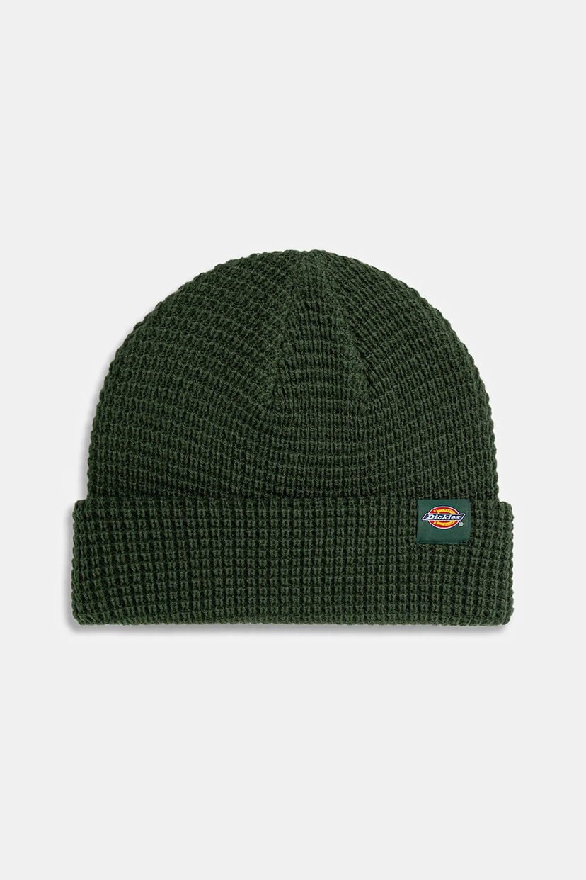 Kulicha Dickies Woodworth Waffle Beanie Zelené | DK0A4XFD