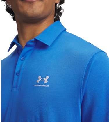 Polo tričko Under Armour Textured Short-Sleeve Icon Polo Modrá | 1386608-402, 2